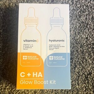 C + HA Glow Boost Kit - Orange and Blue
